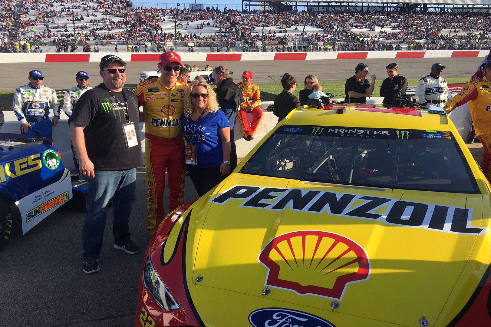 Joey Logano Contest Winners at Richmond Raceway